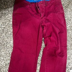 Dockers Burgundy Chino Pants
